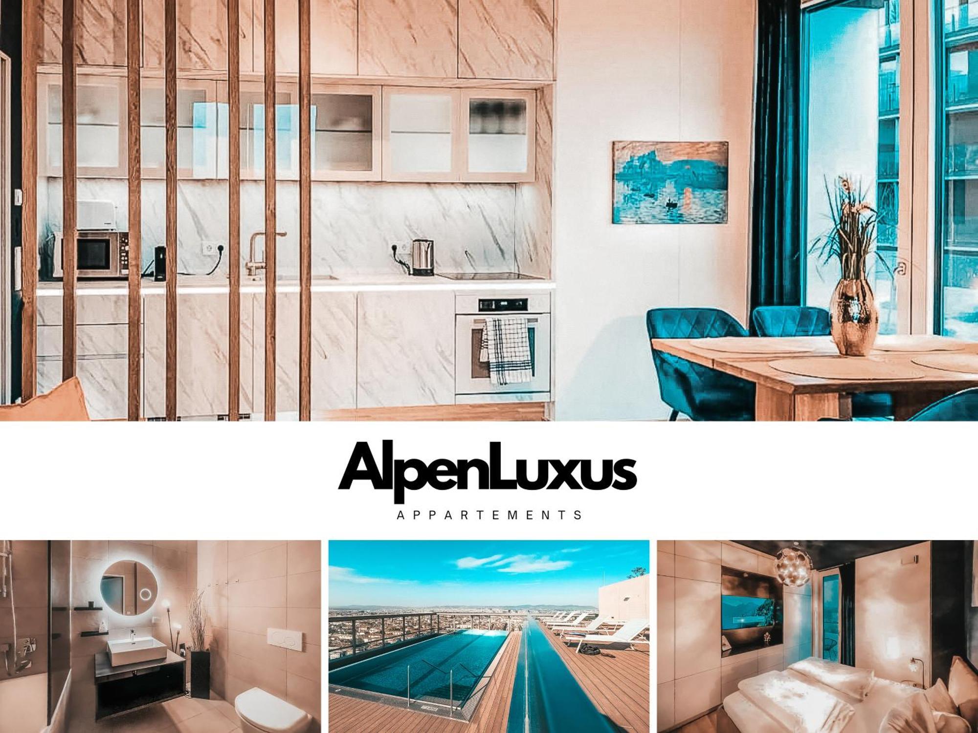 Kaiser Lodge - Rooftop Pool & Underground Car Park By Alpenluxus Appartements Bécs Kültér fotó